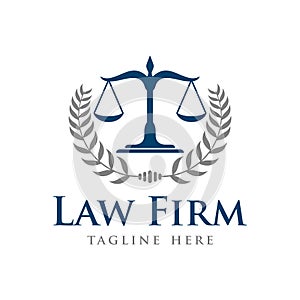 Law Firm Vector Template photo
