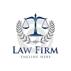 Law Firm Vector Template