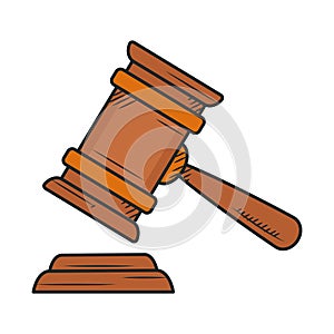 law gavel icon