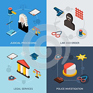 Law Isometric Set