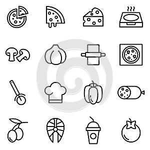 Law and justice icons collections.