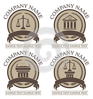 Law or Lawyer Seal Set