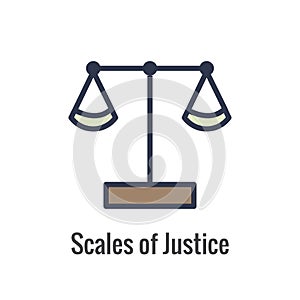 Law and Legal Icon Set with Judge, Jury, and Judicial icons