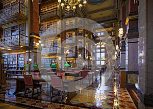 Interior of the Iowa State law library