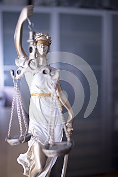 Law office legal justice statue