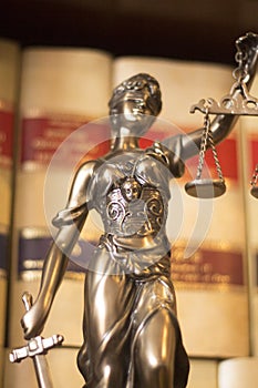 Law office legal statue Themis