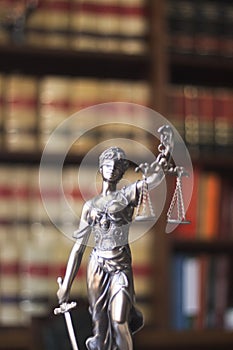 Law office legal statue Themis