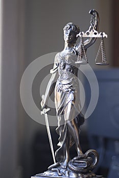 Law office legal statue Themis