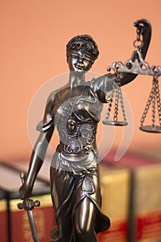 Law office legal statue Themis