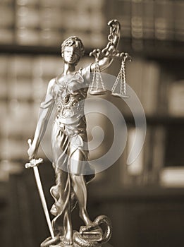 Law office legal statue Themis