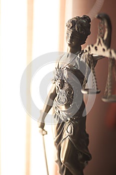 Law office legal statue Themis
