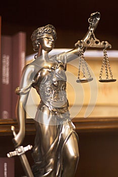 Law office legal statue Themis