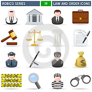 Law & Order Icons - Robico Series