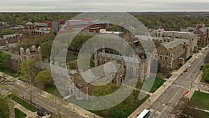 Law Quadrangle university of Michigan Ann Arbor Aerial