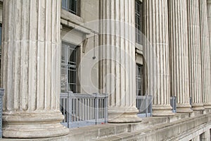 Law School Building Made of Stone and Cement