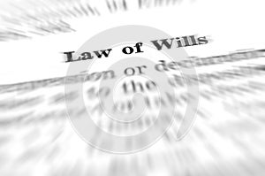 Law of Wills and Testaments