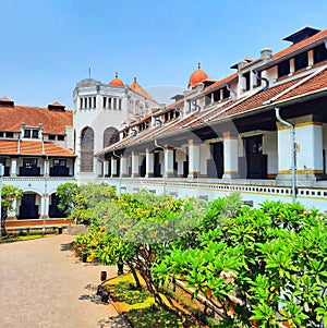 Lawang Sewu is historical building in Cental Java photo