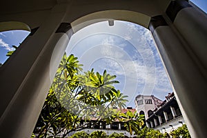 Lawang Sewu, an old and heritage building in Semarang, Indonesia.