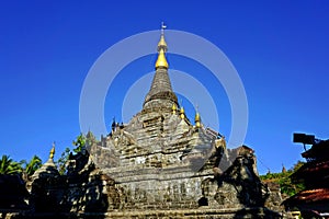 Lawka Man Aung Pagoda, Mrauk U, Rakhine State, Myanmar