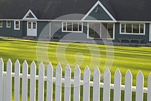 Lawn bowling clubhouse photo