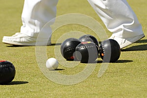 Lawn bowls photo