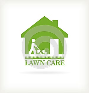 Lawn care symbol