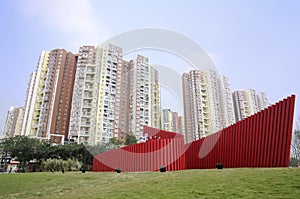 Lawn of Chengdu Eastern Music Park