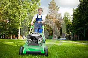 Lawn mower man