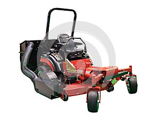 Lawn mower. Mower. Isolated on white