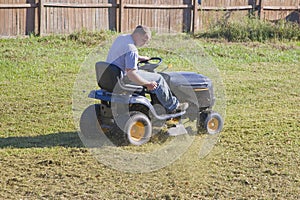 Lawn mowing