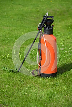 Lawn weed sprayer, pesticide control