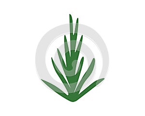 Plant and Lawncare Symbol visualized with Simple Touch