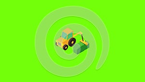 Lawnmower icon animation
