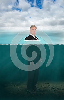 Lawyer, Businessman, Underwater, Marketing, Sales