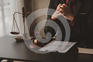 Lawyer concepts to testify to clients and to provide counseling in cases, to provide legal relief, to maintain law and fairness,
