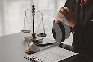 Lawyer concepts to testify to clients and to provide counseling in cases, to provide legal relief, to maintain law and fairness,