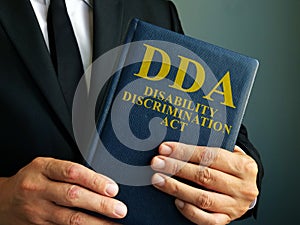 Lawyer is holding Disability Discrimination Act DDA