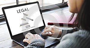 Lawyer Legal Advice Law Compliance Concept photo