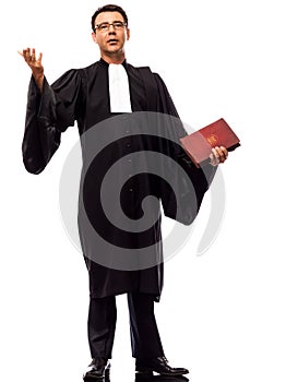 Lawyer man pleading photo