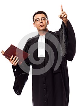 Lawyer man portrait photo