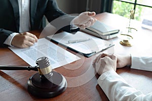 The lawyer provides advice, advice, legal proposals. Examination of legal documents