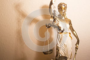 Lawyers legal justice statue