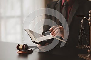 Lawyers read legal books defend their clients' cases, the lawyer concept assumes that the defendant defends