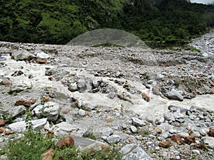 Laxman Ganga on the way to Ghangharia, Valley of Flowers