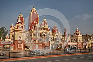 Laxminarayan Temple,Vishnu with his consort Lakshmi also known as the Birla MandirtempleNew Delhi photo