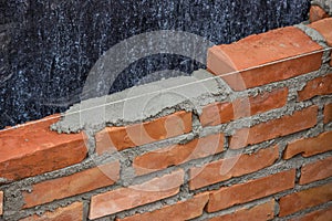 Lay Brick Wall, building brick wall 2