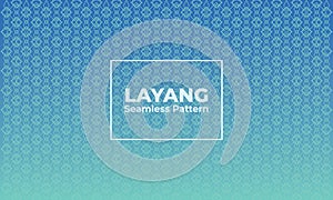 Layang Vector Seamless Wallpaper Pattern with Modern Stylish Texture photo
