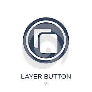 layer button icon in trendy design style. layer button icon isolated on white background. layer button vector icon simple and