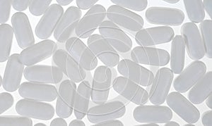 Layer of zinc tablets