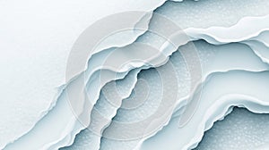 Layered compacted snow texture photo